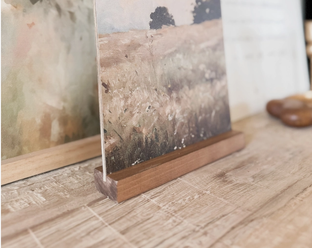 Mini Arch Wood Display Base | Interchangeable Seasonal Arch Stand