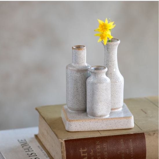 Artisan Speckled Vase