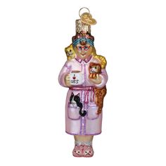 Cat Lady OWC Ornament
