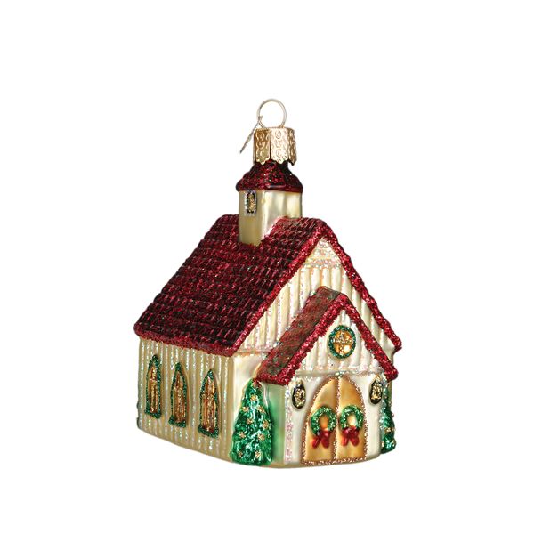 Christmas Chapel OWC Ornament
