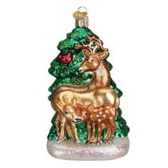 Deer Family OWC Ornament