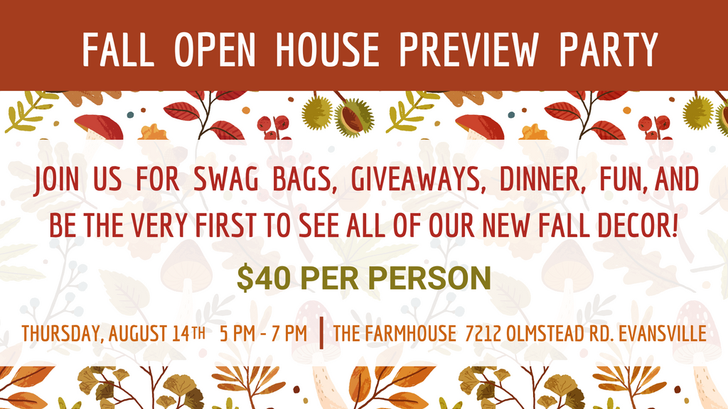 Fall Open House Preview Party