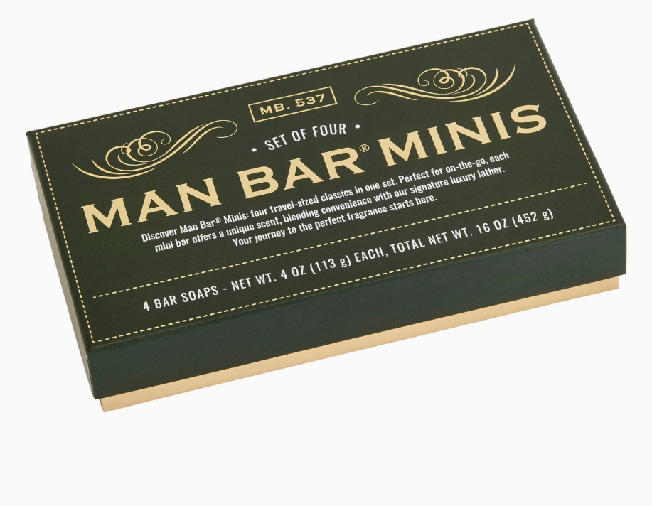 Man Bar Mini 4pc Set