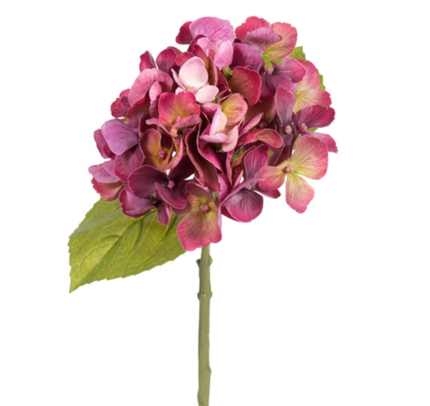 Real Touch Hydrangea Pick 14"